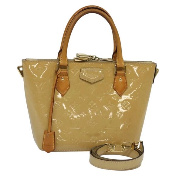LOUIS VUITTON Vernis Montebello PM Hand Bag 2way Dunne - Picture 1 of 14